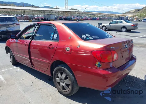2003 Toyota Corolla Le z USA, uszkodzony, nr VIN 1NXBR32EX3Z033850